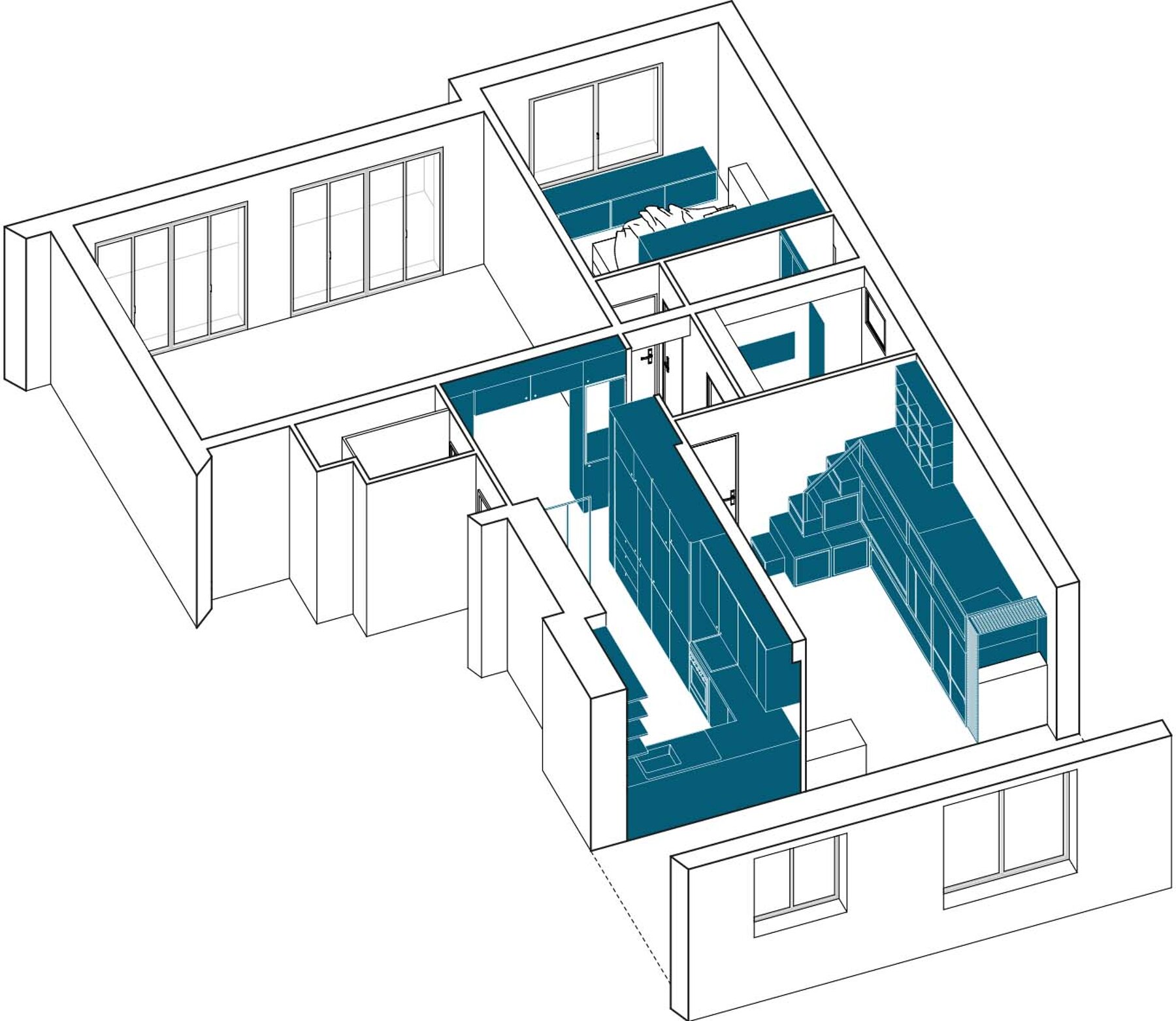 Rénovation - Appartement par un architecte Archidvisor