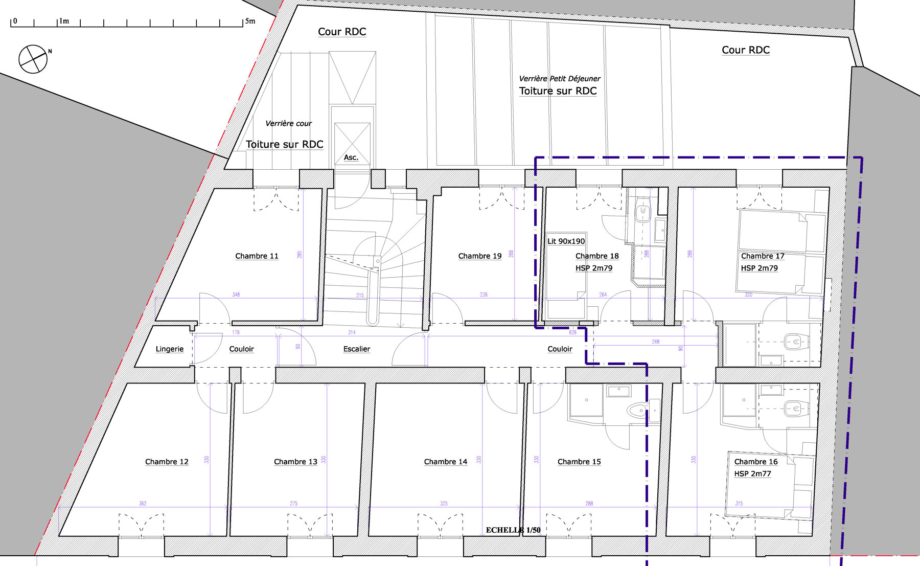 Aménagement extérieur - Hôtel par un architecte Archidvisor