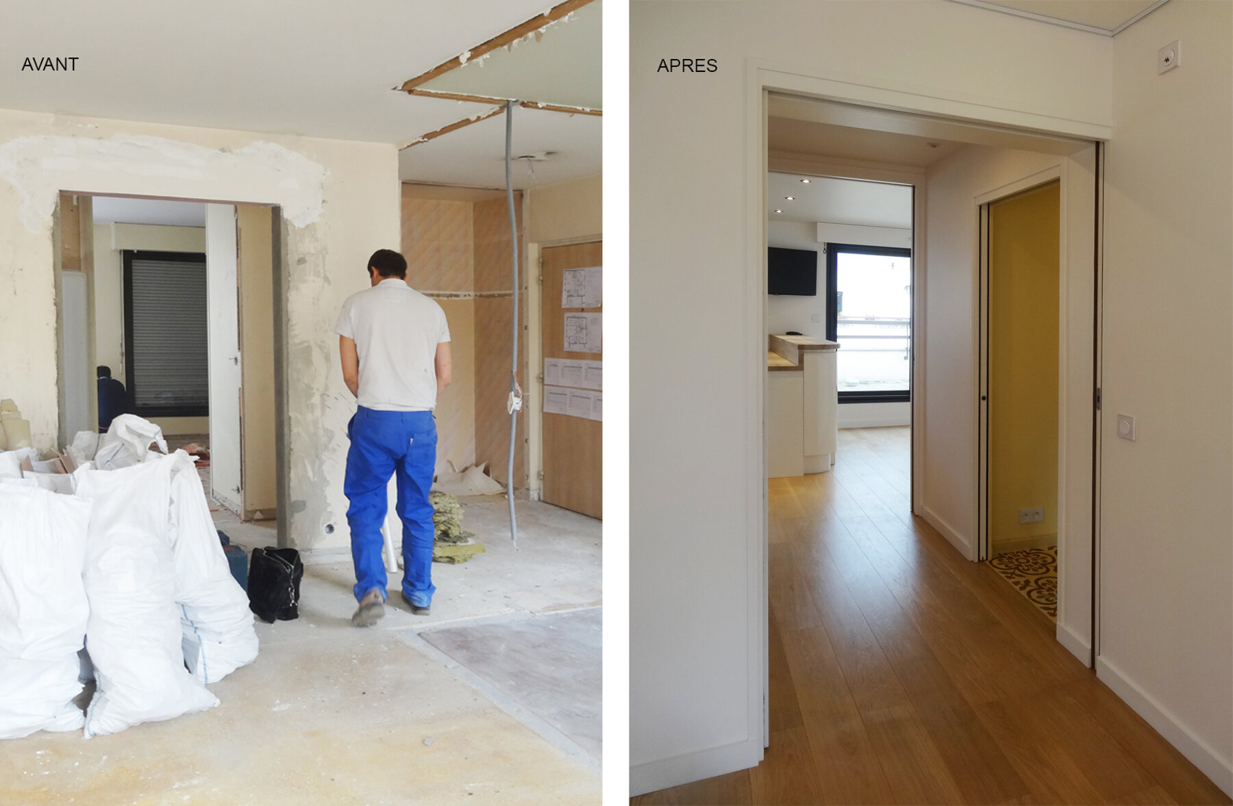 Rénovation - Appartement par un architecte Archidvisor