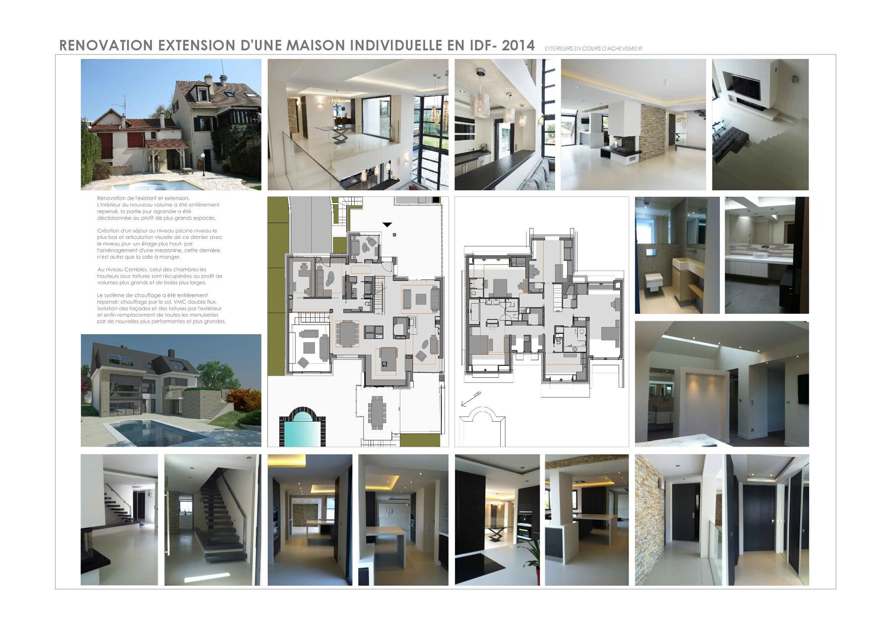 Rénovation - Maison individuelle par un architecte Archidvisor