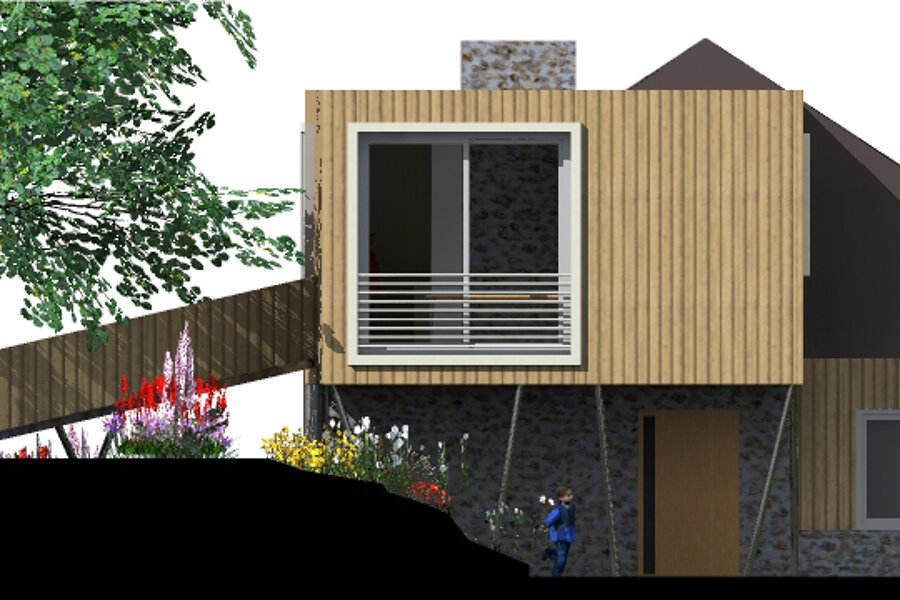 Projet Extension et surélévation d'une maison dans le Cantal réalisé par un architecte Archidvisor