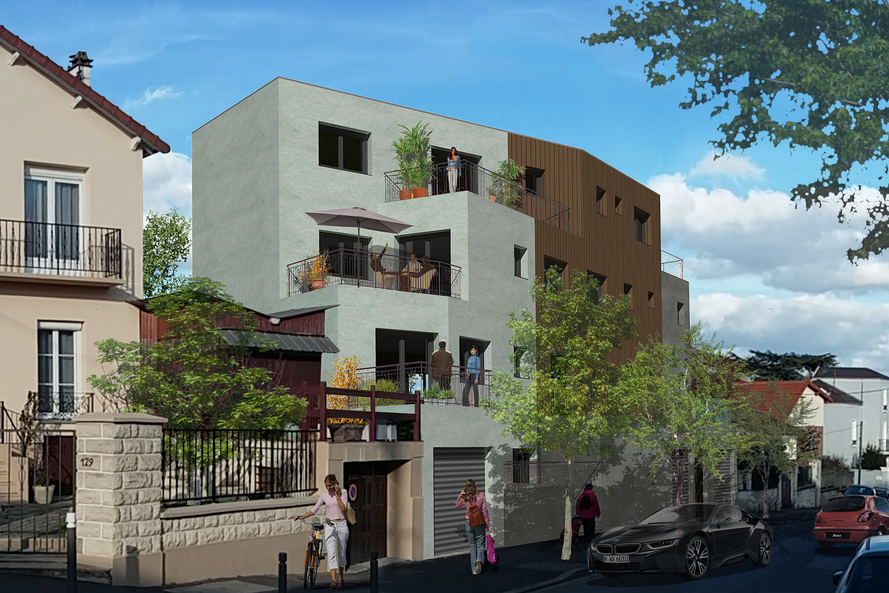 7 logements à Montreuil