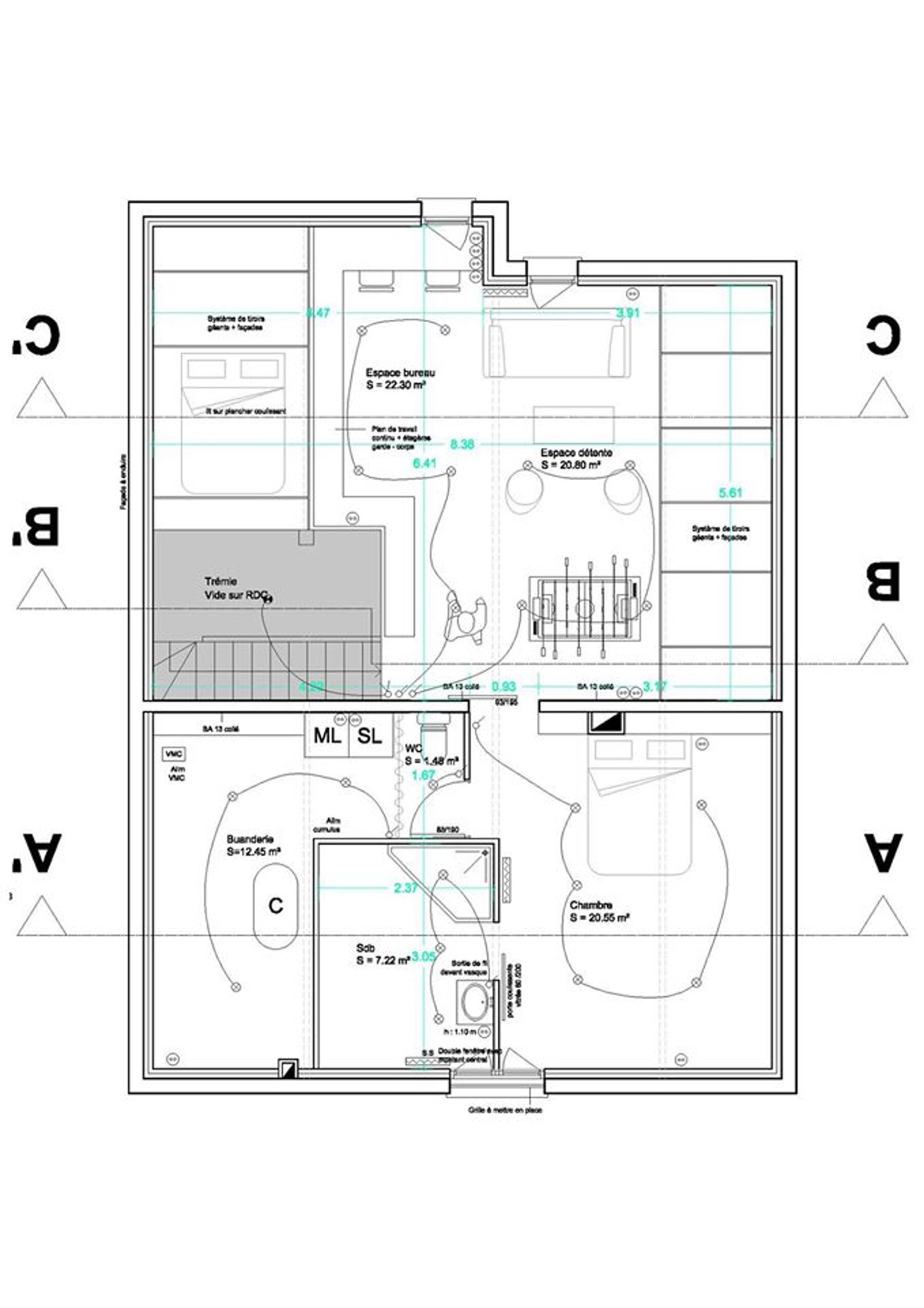 Aménagement intérieur - Maison individuelle par un architecte Archidvisor