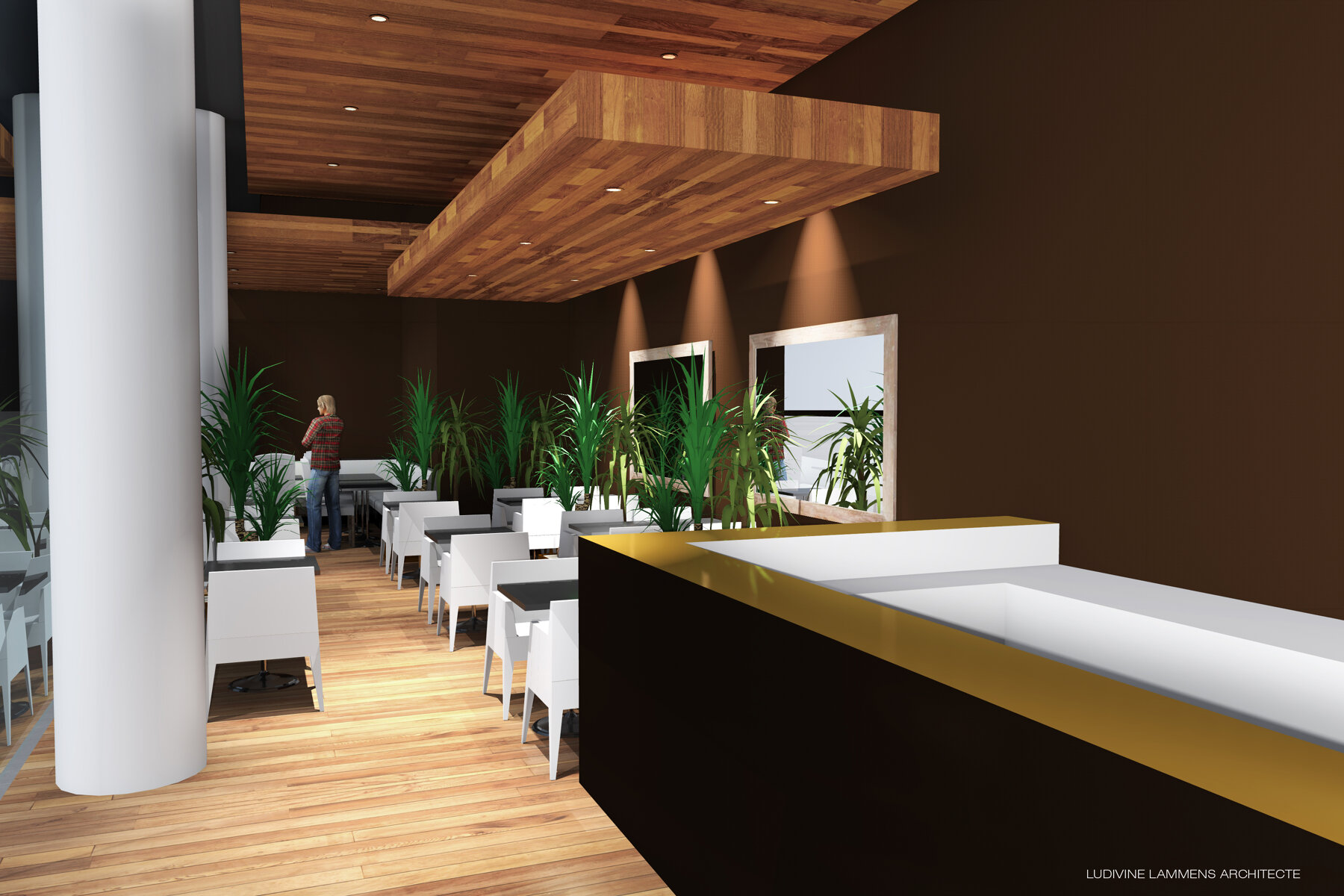 Aménagement intérieur - Restaurant par un architecte Archidvisor