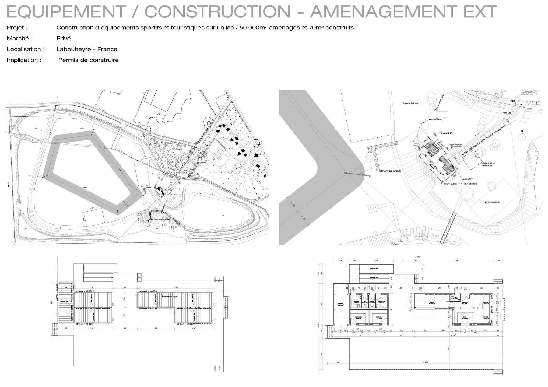 Construction neuve - Equipement de loisirs par un architecte Archidvisor