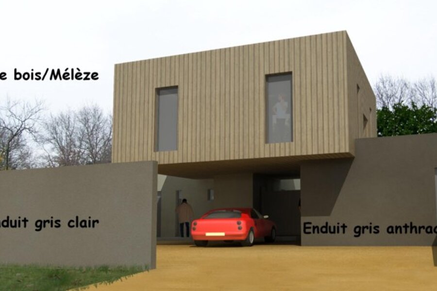 Projet Maison Individuelle M1 réalisé par un architecte Archidvisor