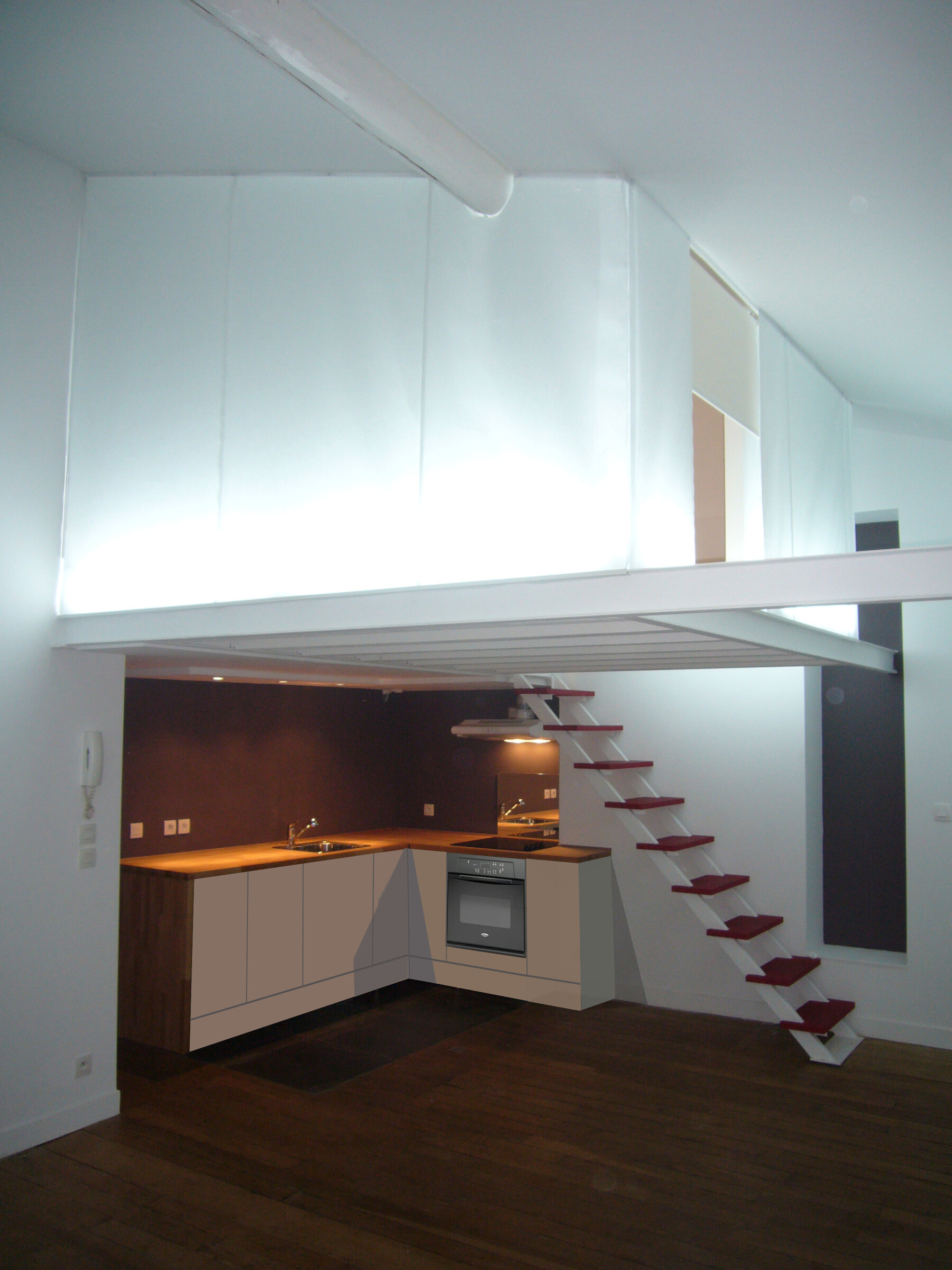 Aménagement intérieur - Appartement par un architecte Archidvisor