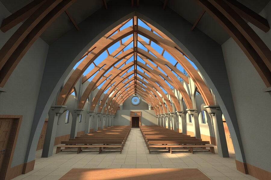 Projet Eglise Saint Vincent de Paul réalisé par un architecte Archidvisor