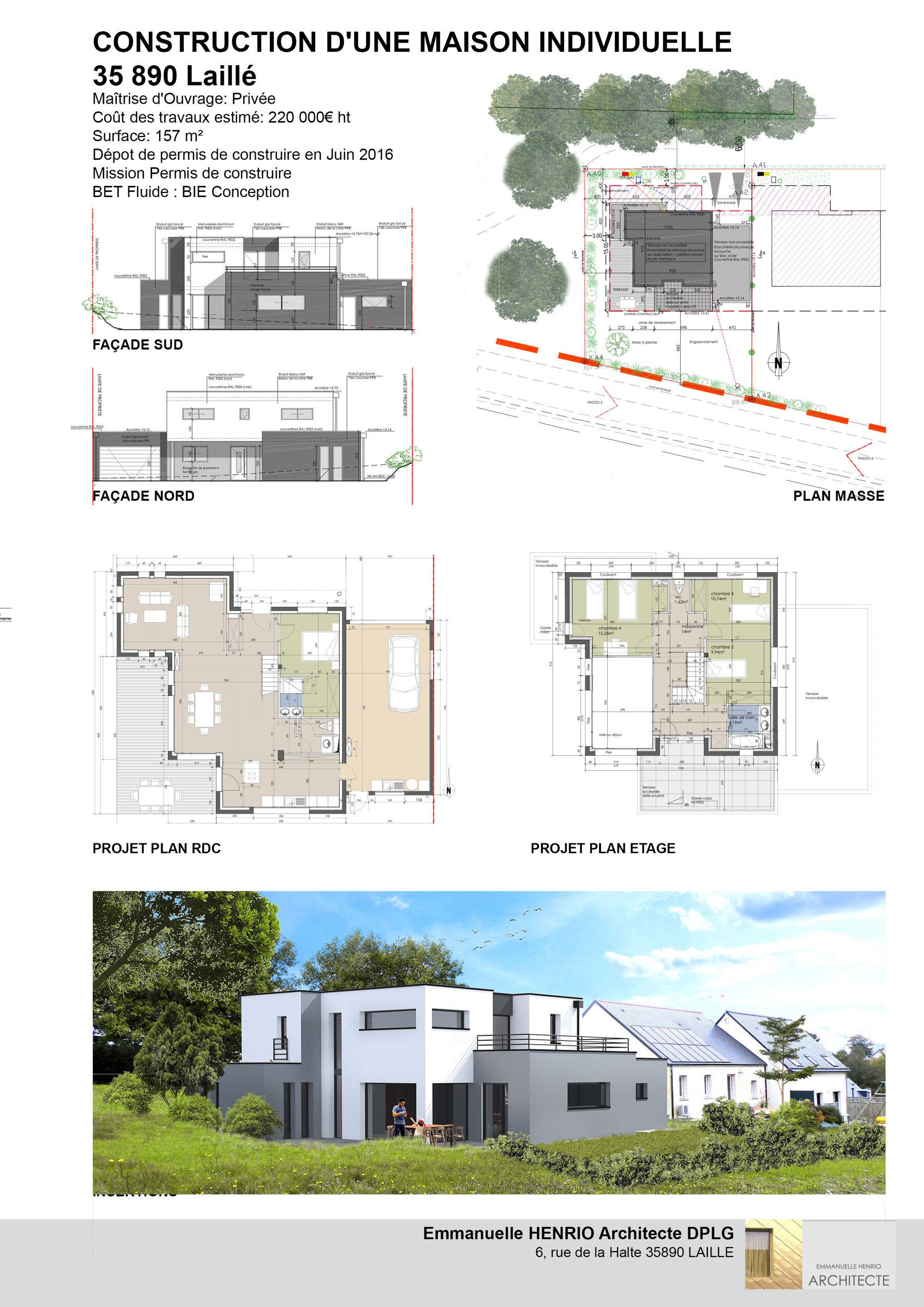 Construction neuve - Maison individuelle par un architecte Archidvisor