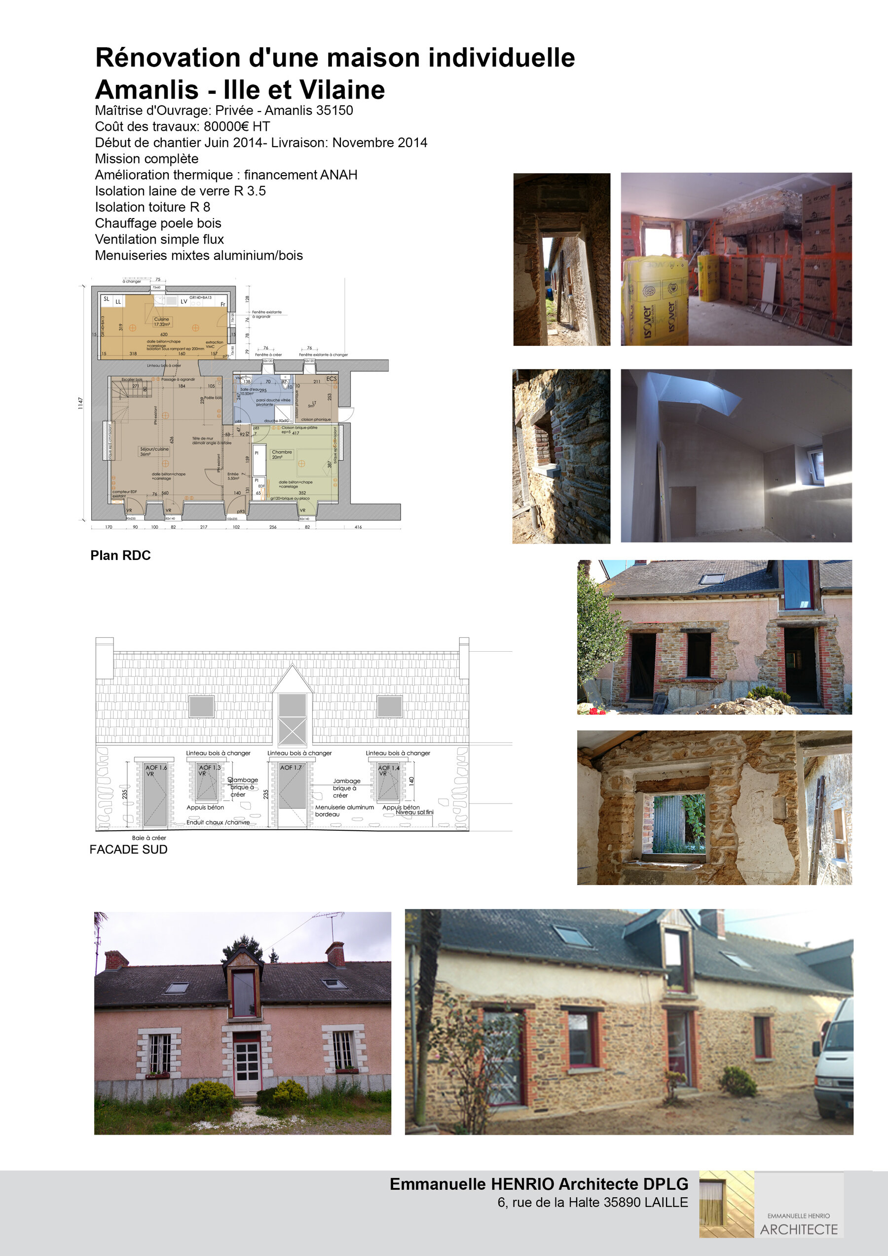 Rénovation - Maison individuelle par un architecte Archidvisor