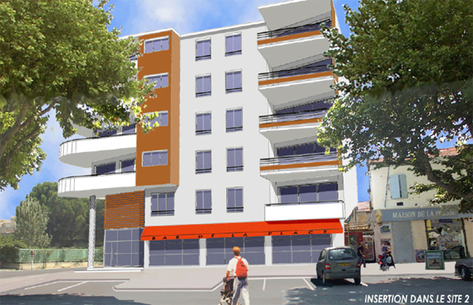 Immeuble de 22 logements Les terrasses du port