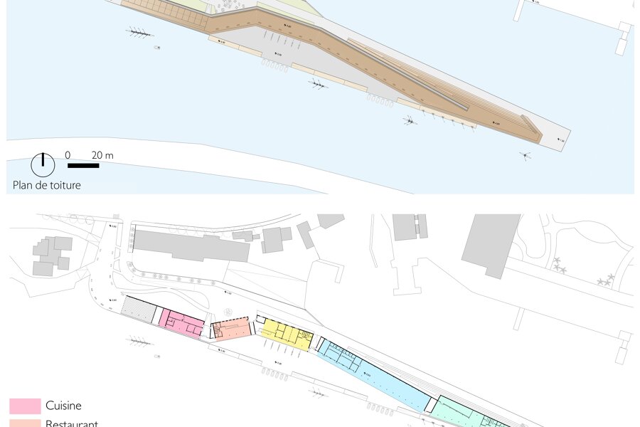Projet L'Estaca : base nautique et promenade publique réalisé par un architecte Archidvisor