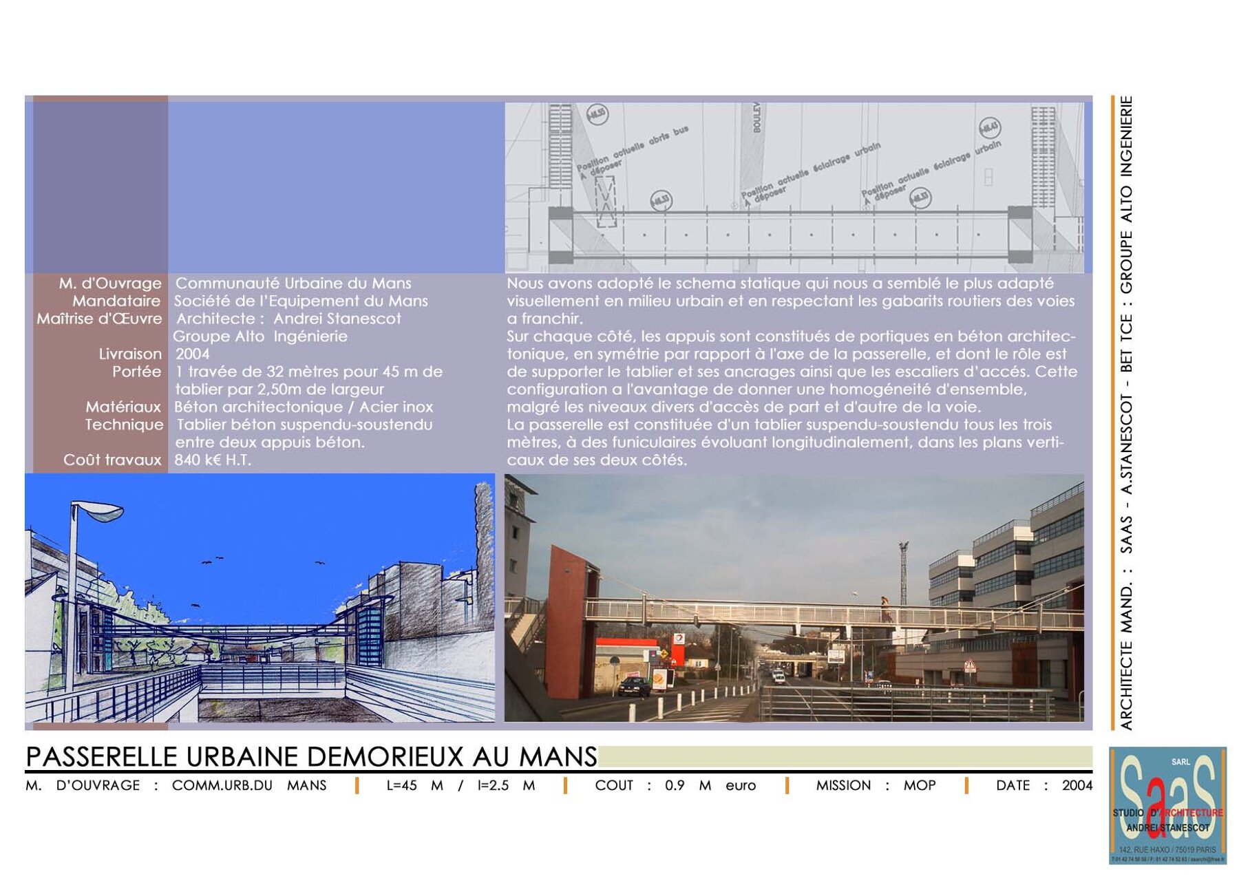 Aménagement extérieur - Projet urbain par un architecte Archidvisor