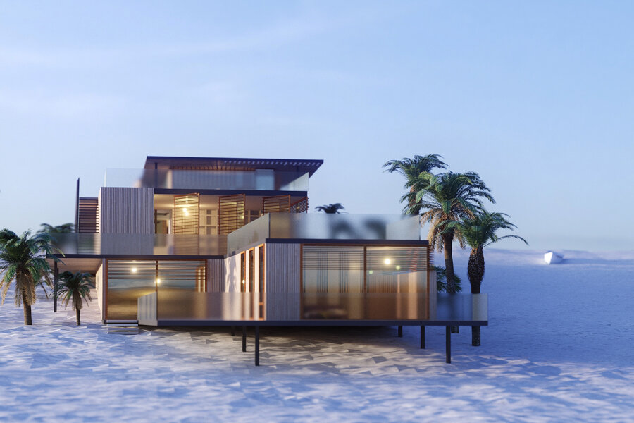 Projet Maison individuelle à ossature bois réalisé par un architecte Archidvisor
