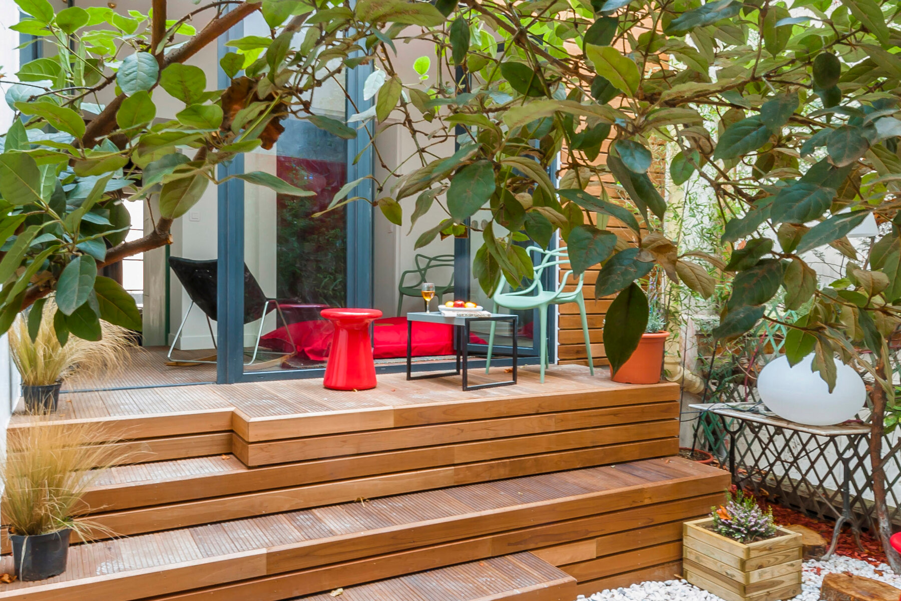 Extension Paris jardin suspendu par Benjamin Extension Paris jardin suspendu par Benjamin