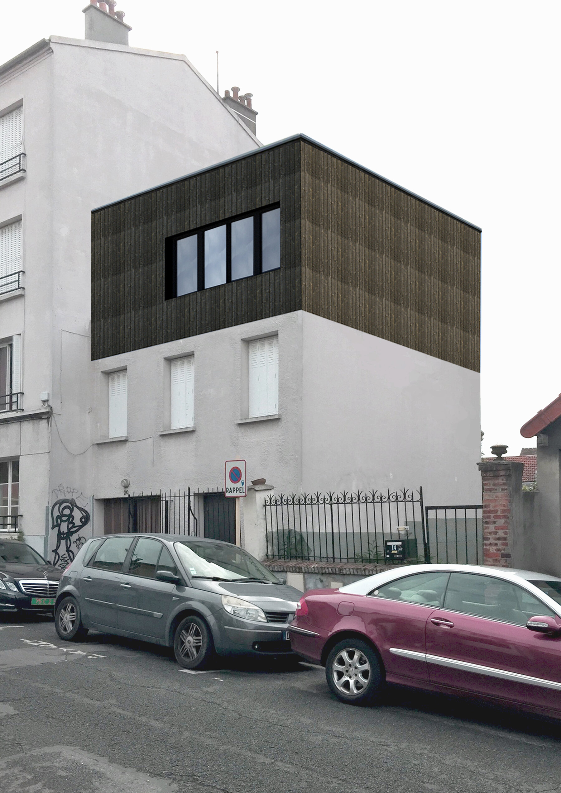 Surélévation - Maison individuelle par un architecte Archidvisor