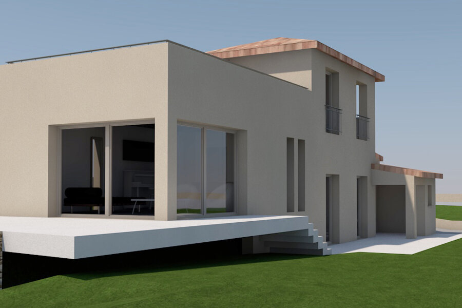 Projet Extension et rénovation villa réalisé par un architecte Archidvisor