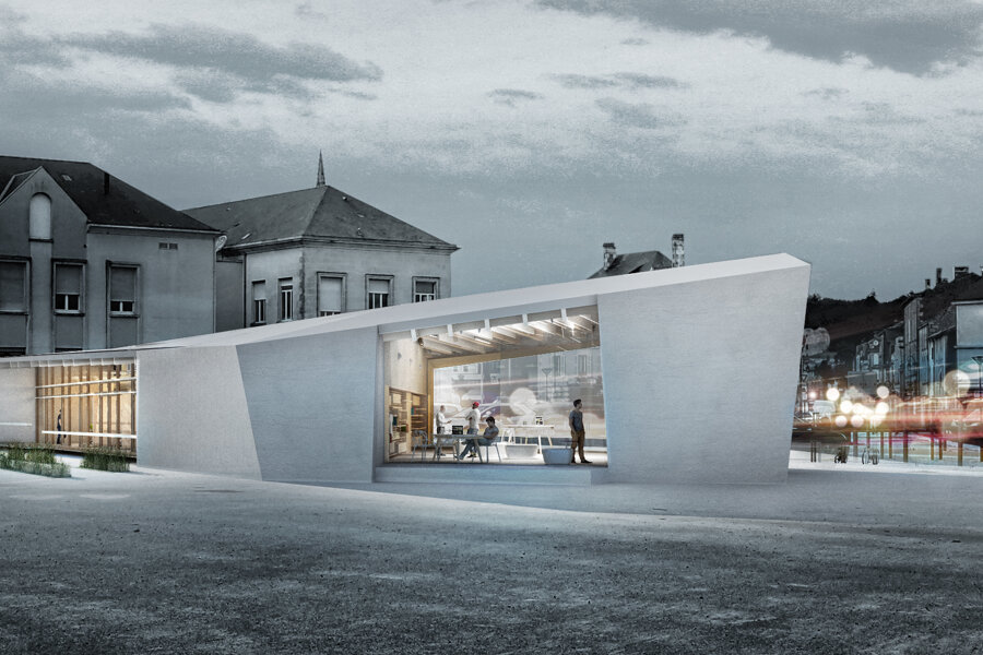 Projet Concours Office de Tourisme de Fontenay le Comte réalisé par un architecte Archidvisor