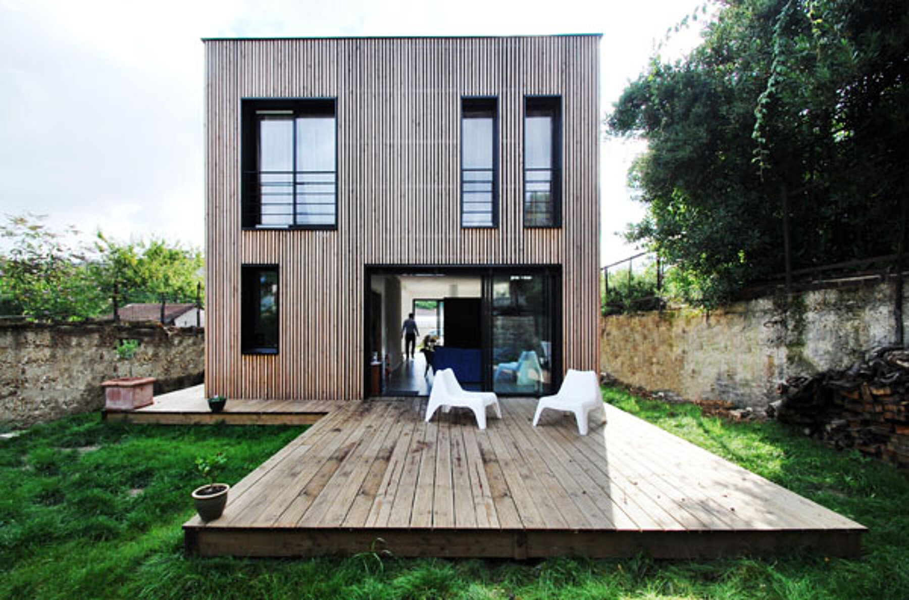 Maison en Bois Passive - Carbone Zero -Préfabriqué