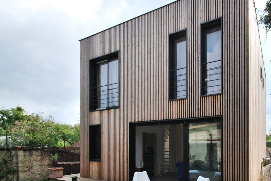 Projet Maison en Bois Passive - Carbone Zero -Préfabriqué réalisé par un architecte Archidvisor