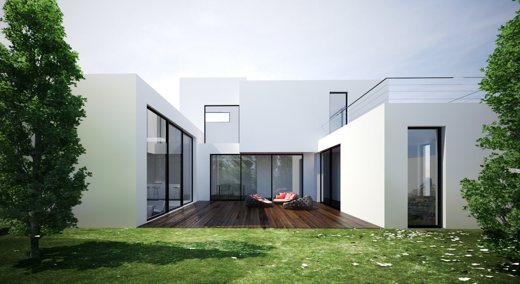Maison Contemporaine - Traditionnelle - RT 2012