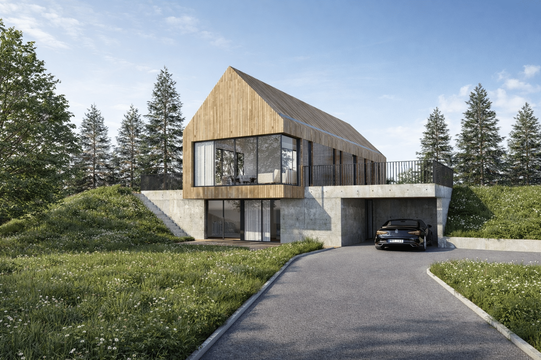 Construction neuve - Maison individuelle par un architecte Archidvisor