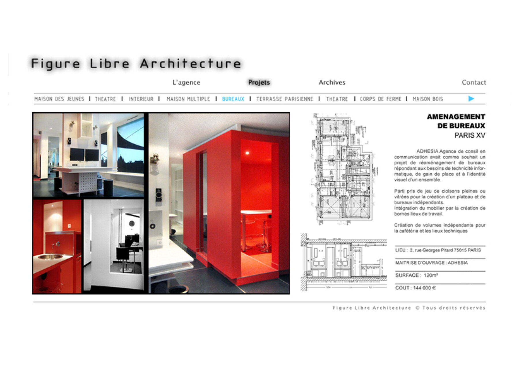 Aménagement intérieur - Bureaux par un architecte Archidvisor