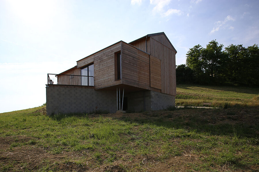 Projet Maison séchoir réalisé par un architecte Archidvisor