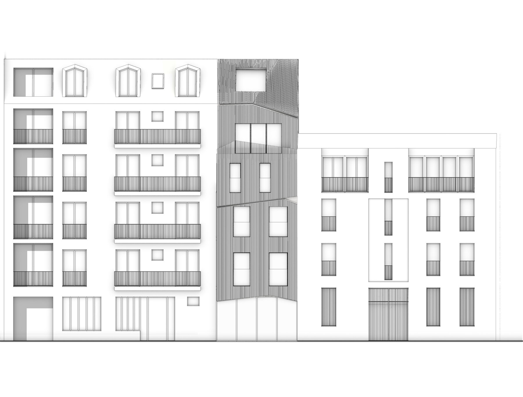 Surélévation - Logements collectifs par un architecte Archidvisor