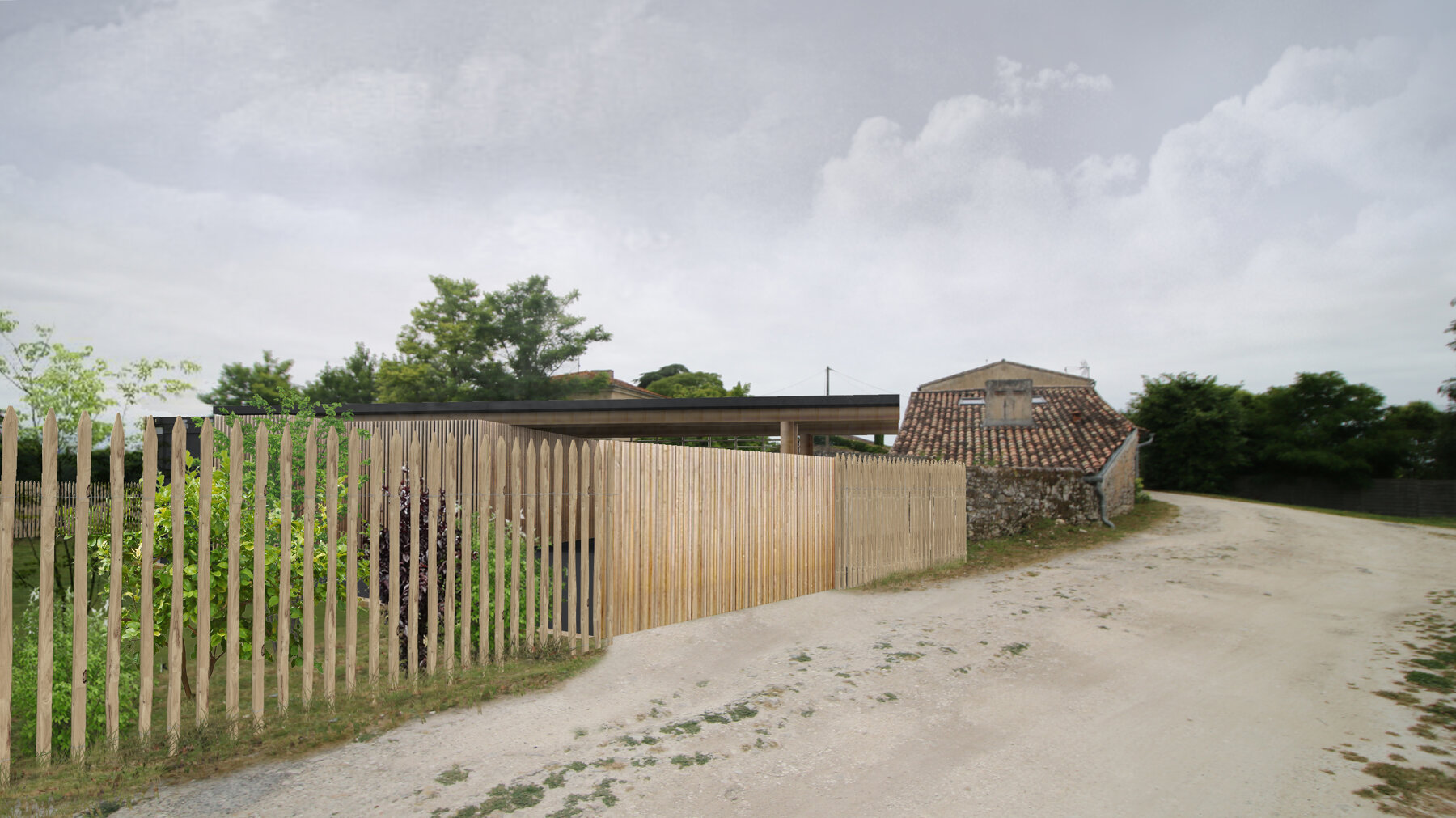 Aménagement extérieur - Maison individuelle par un architecte Archidvisor