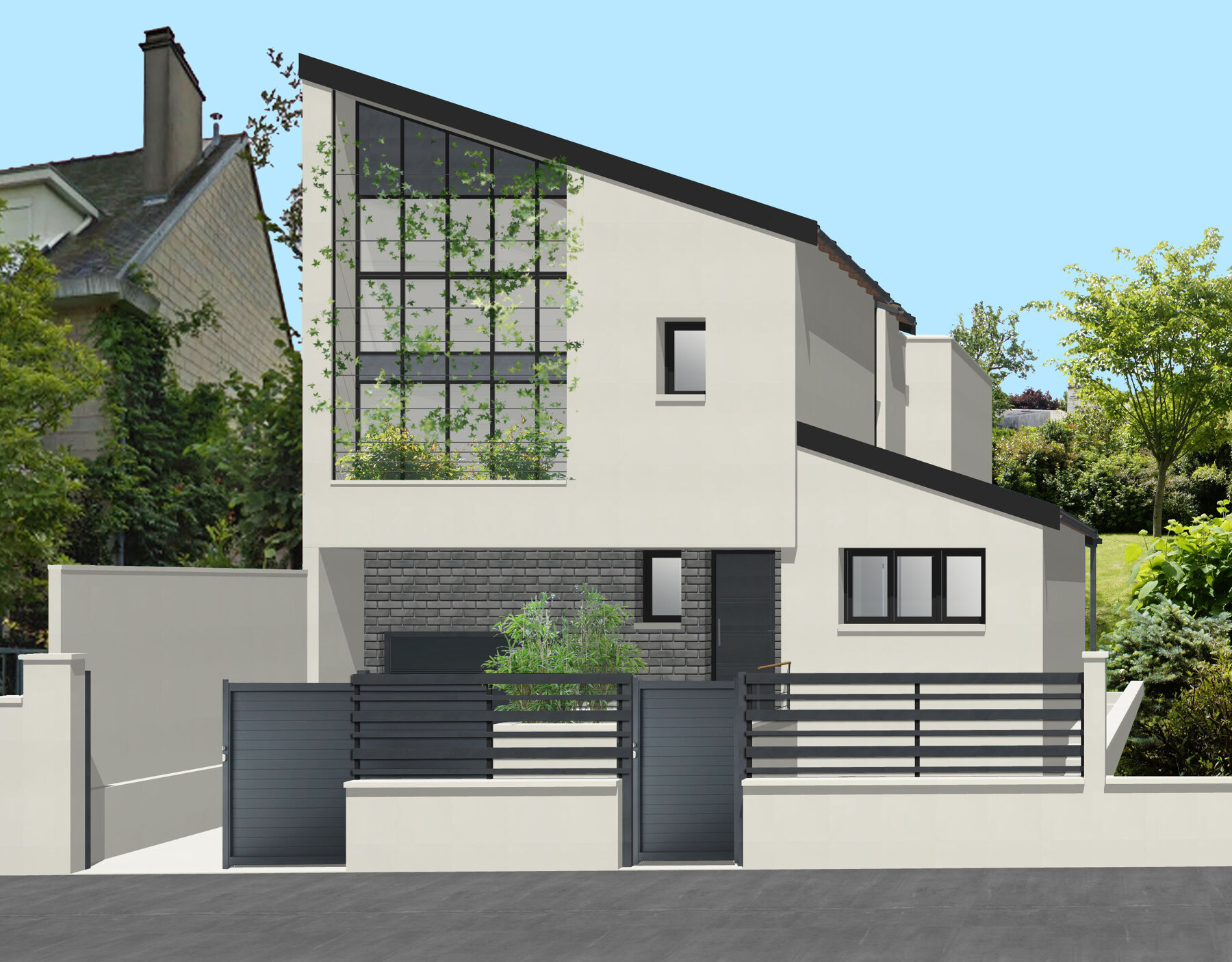 Construction neuve - Maison individuelle par un architecte Archidvisor