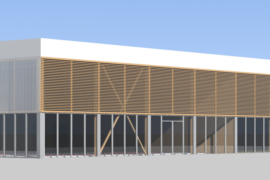 Projet Salle multisports Dojo réalisé par un architecte Archidvisor