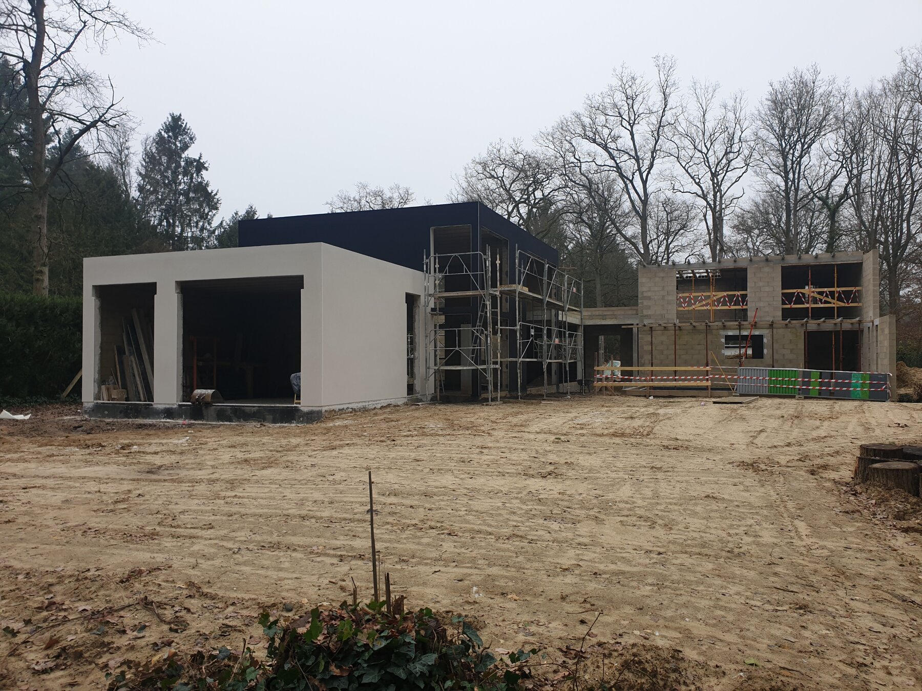 Chantier : maison individuelle