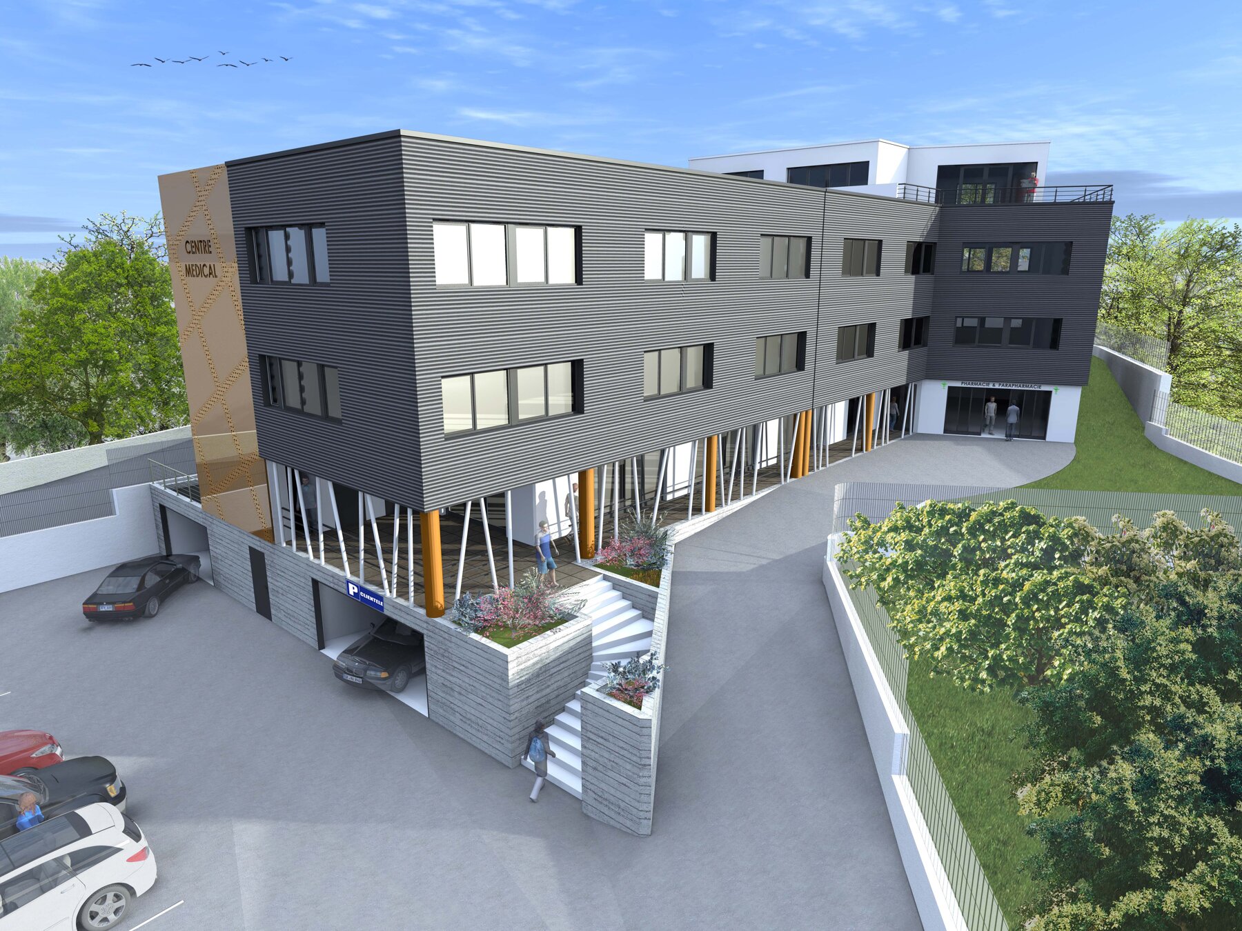 Construction neuve - Equipement administratif par un architecte Archidvisor