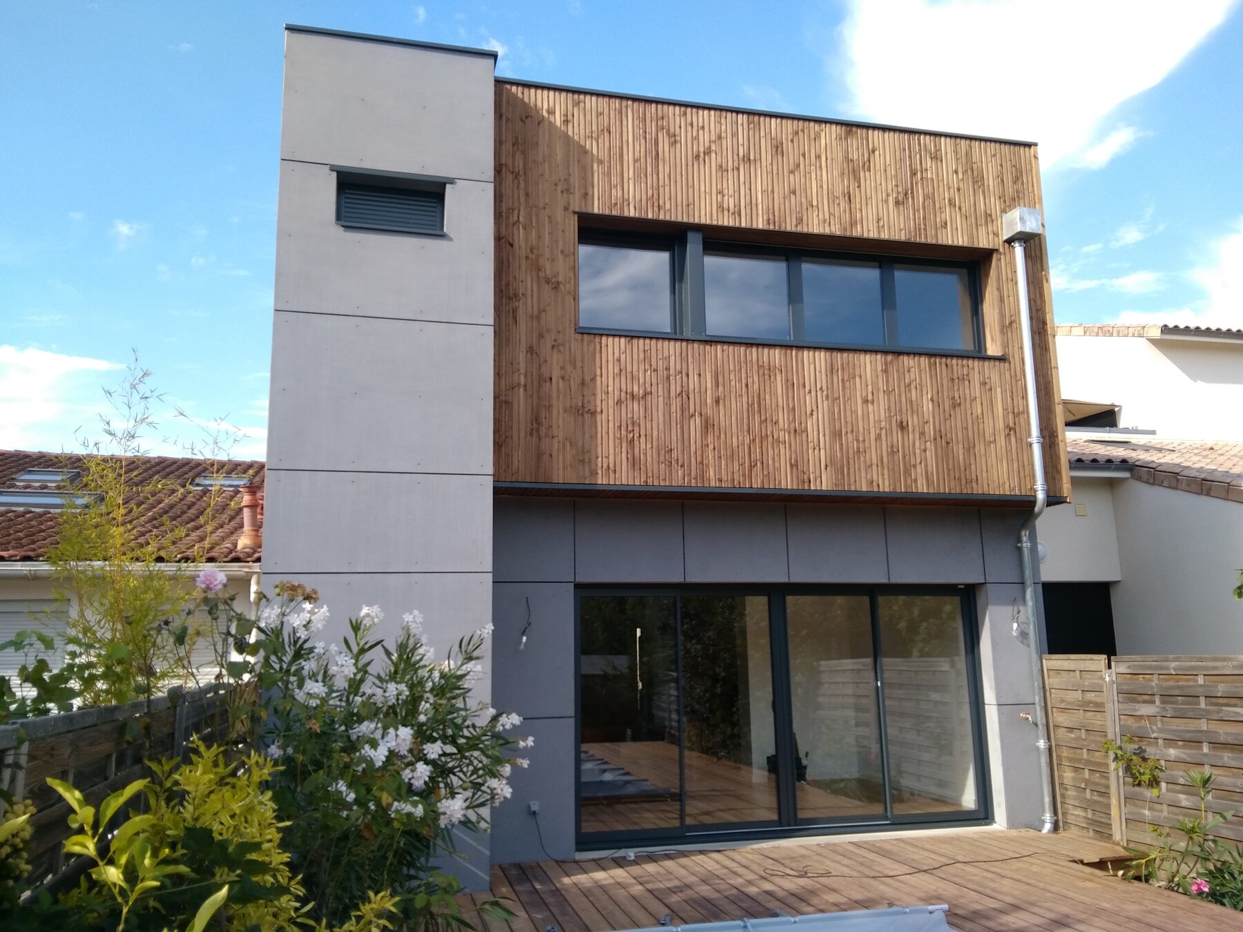 Extension maison de ville au Bouscat