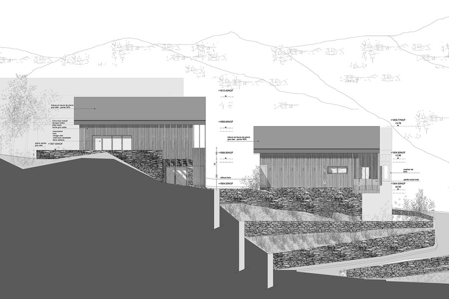 Projet Résidence à la montagne – Montgenèvre (05) réalisé par un architecte Archidvisor