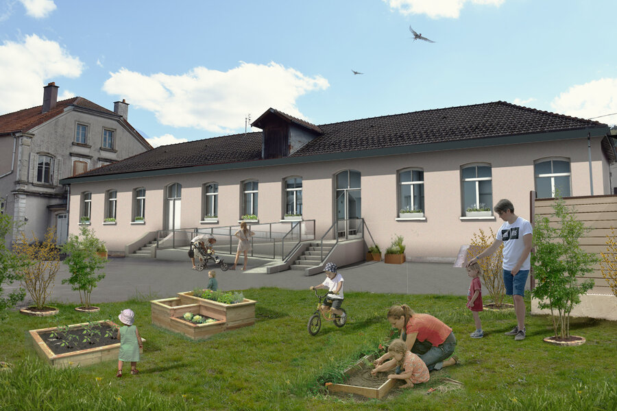 Projet Réaménagement d’une école en micro-crèche réalisé par un architecte Archidvisor