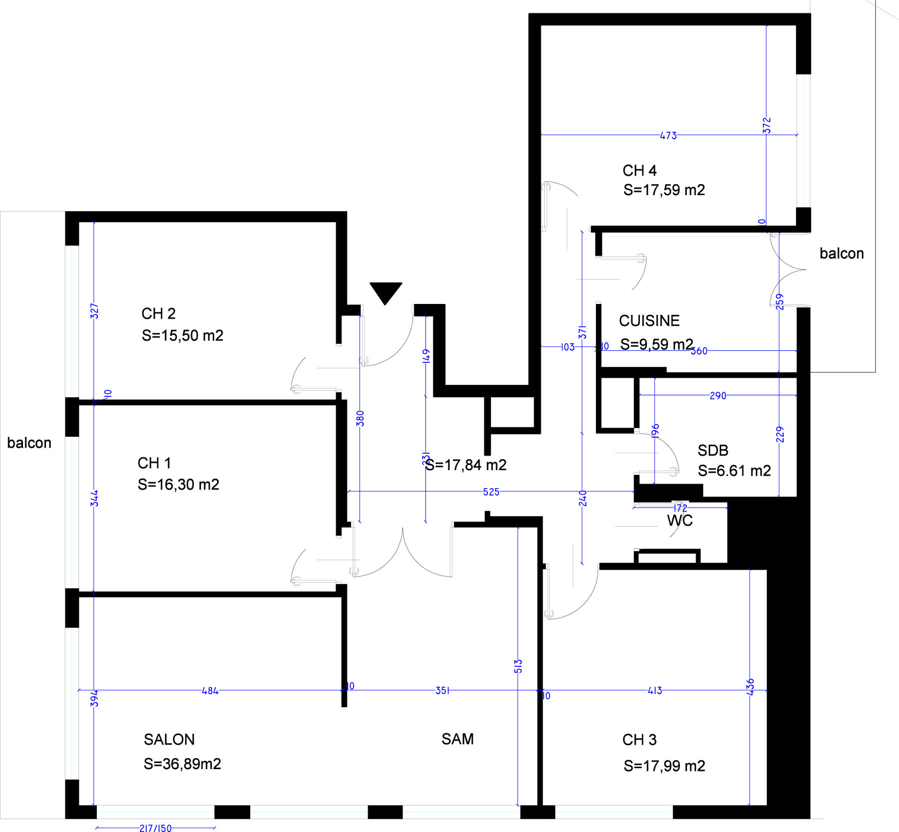 Aménagement intérieur - Appartement par un architecte Archidvisor