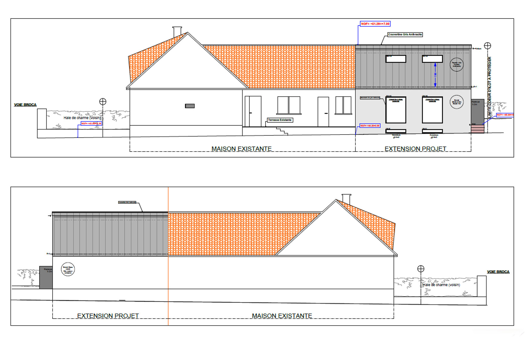 Extension - Maison individuelle par un architecte Archidvisor