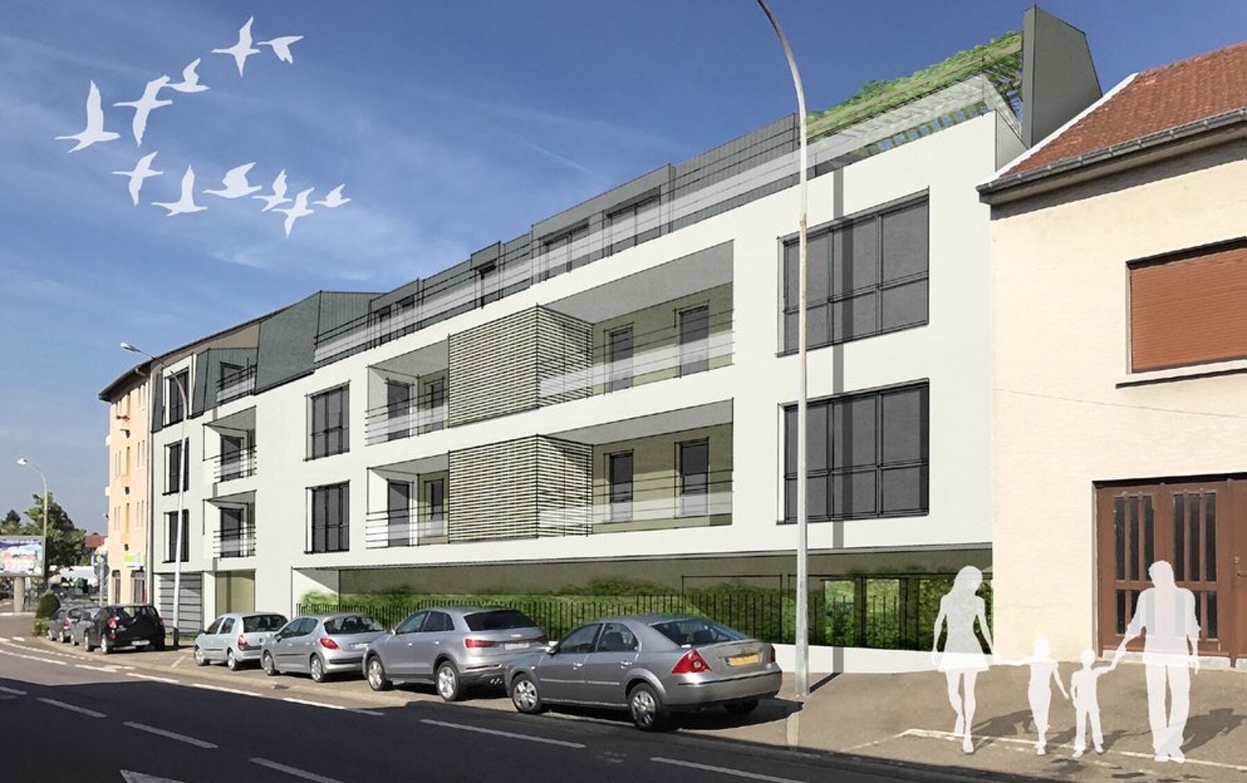 Construction neuve - Logements collectifs par un architecte Archidvisor