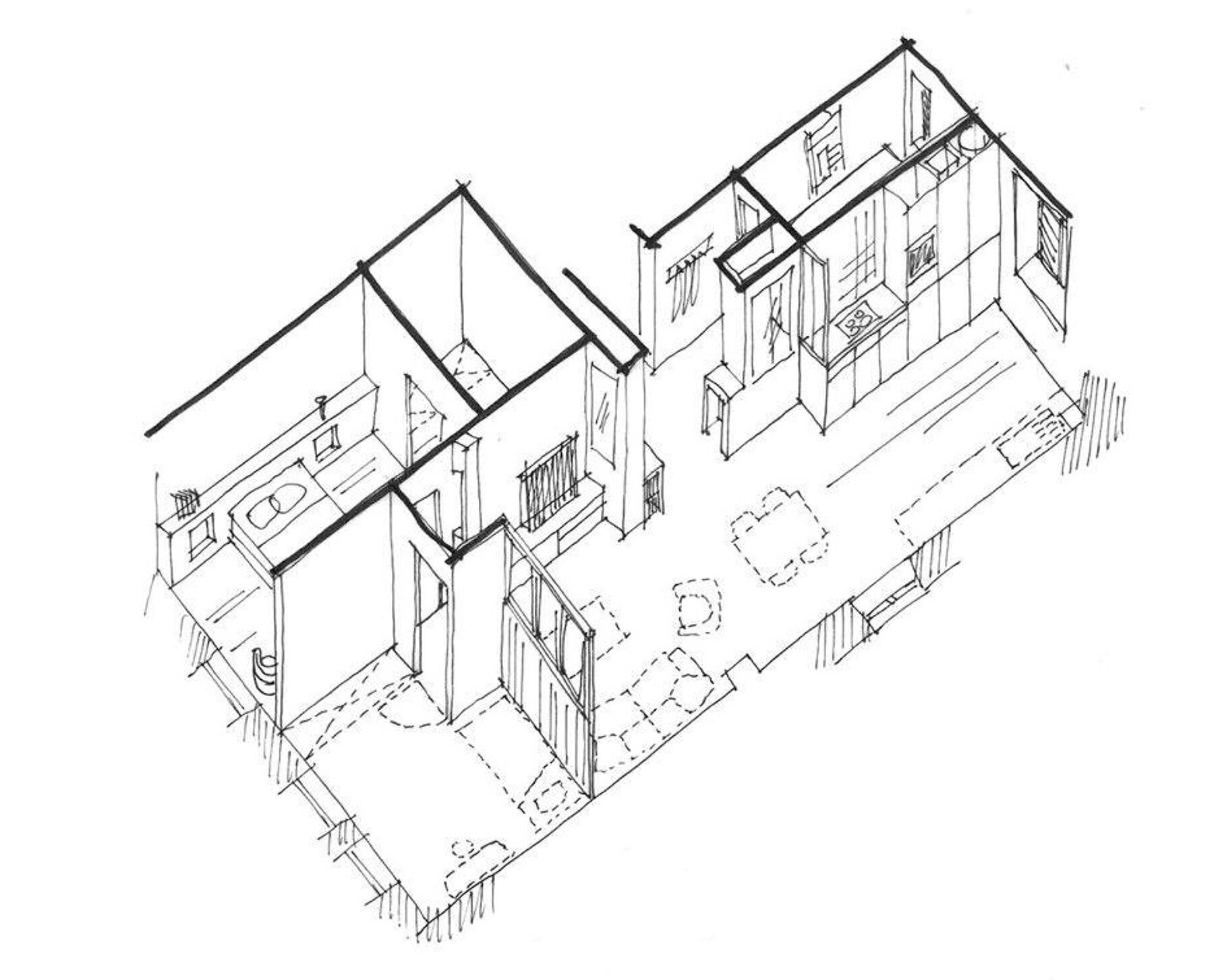 Aménagement intérieur - Appartement par un architecte Archidvisor