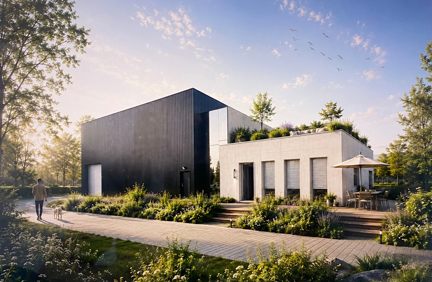 Construction neuve - Bâtiment de stockage par un architecte Archidvisor