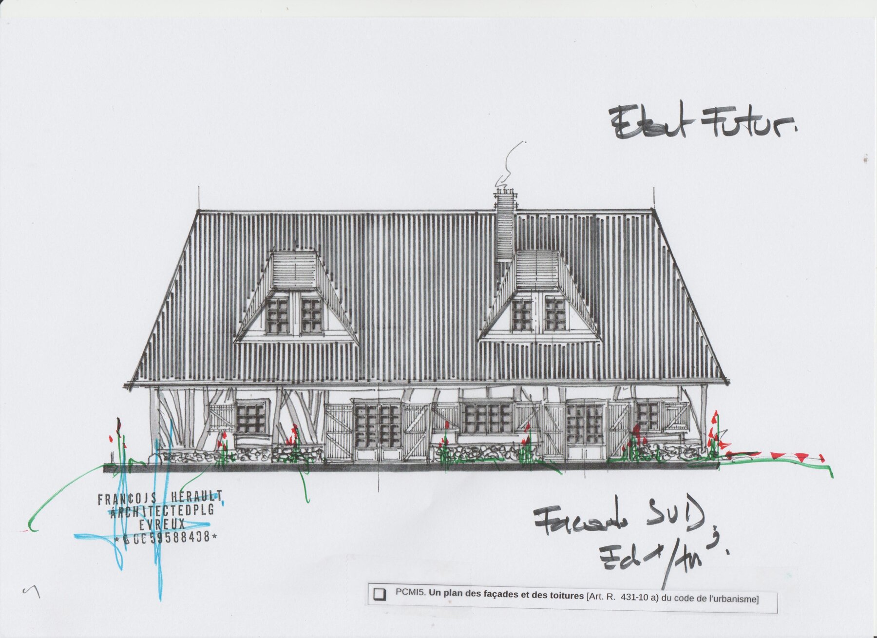 Surélévation - Terrain à construire par un architecte Archidvisor