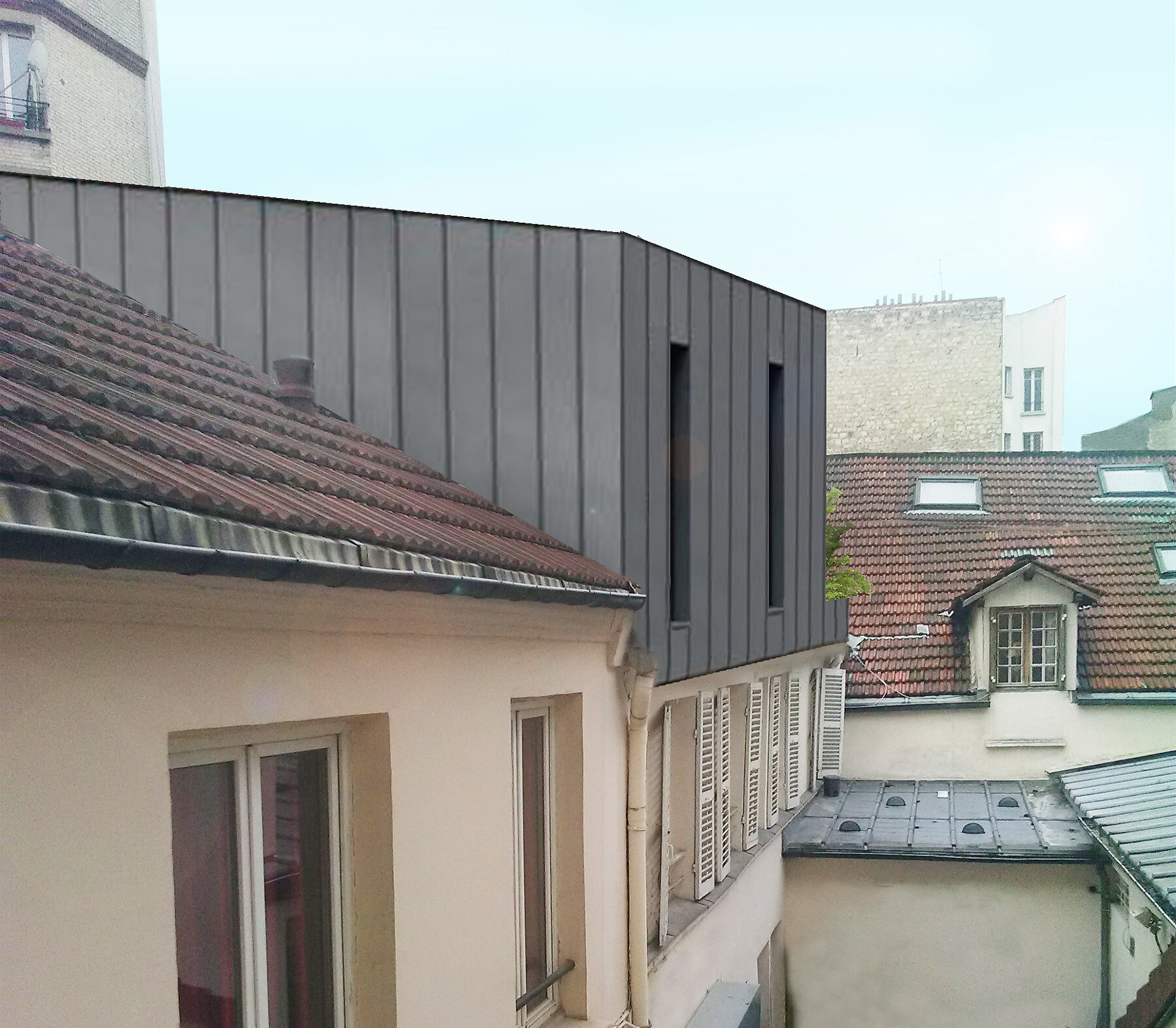 Surélévation - Appartement par un architecte Archidvisor