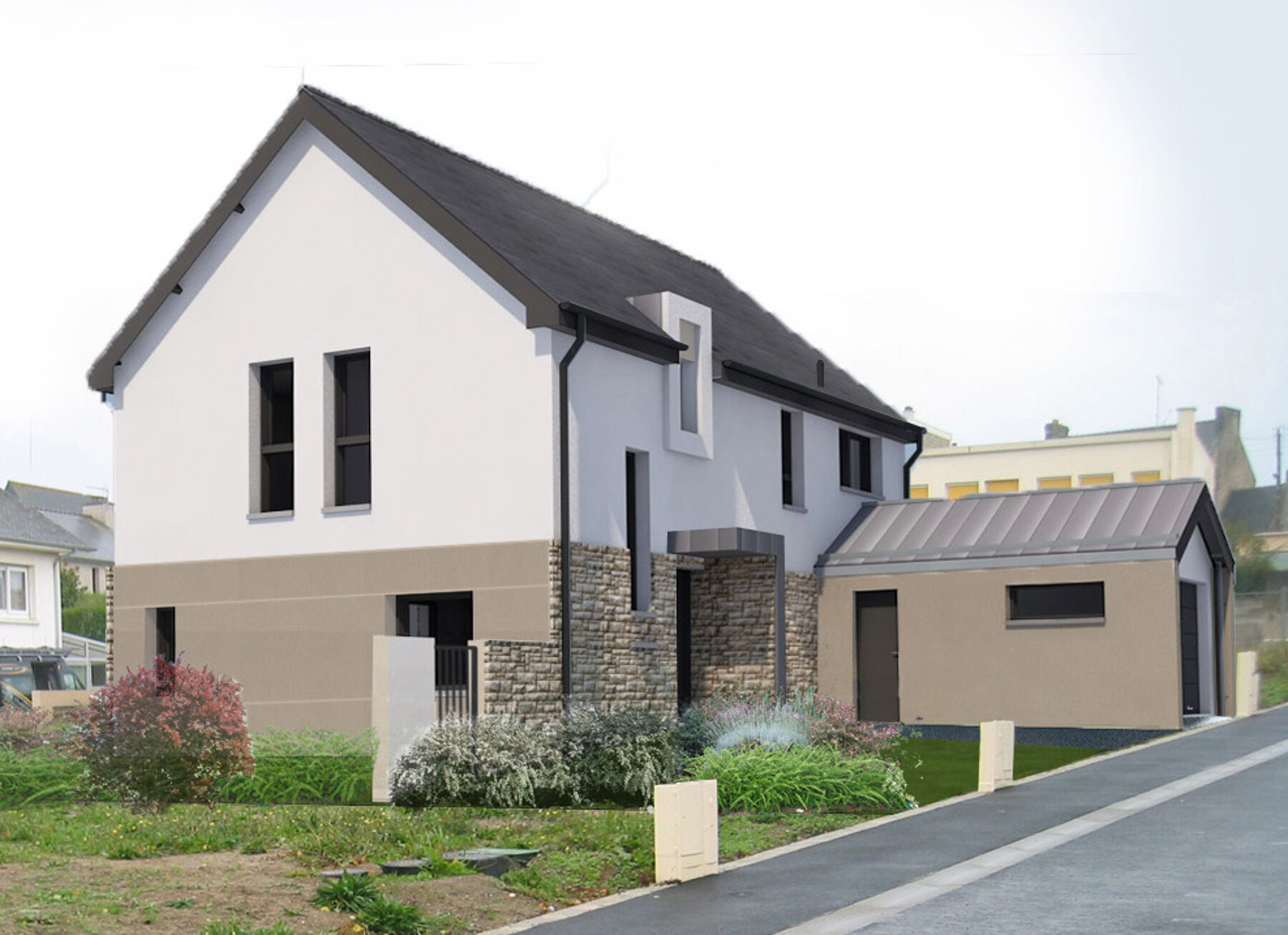 Construction neuve - Maison individuelle par un architecte Archidvisor