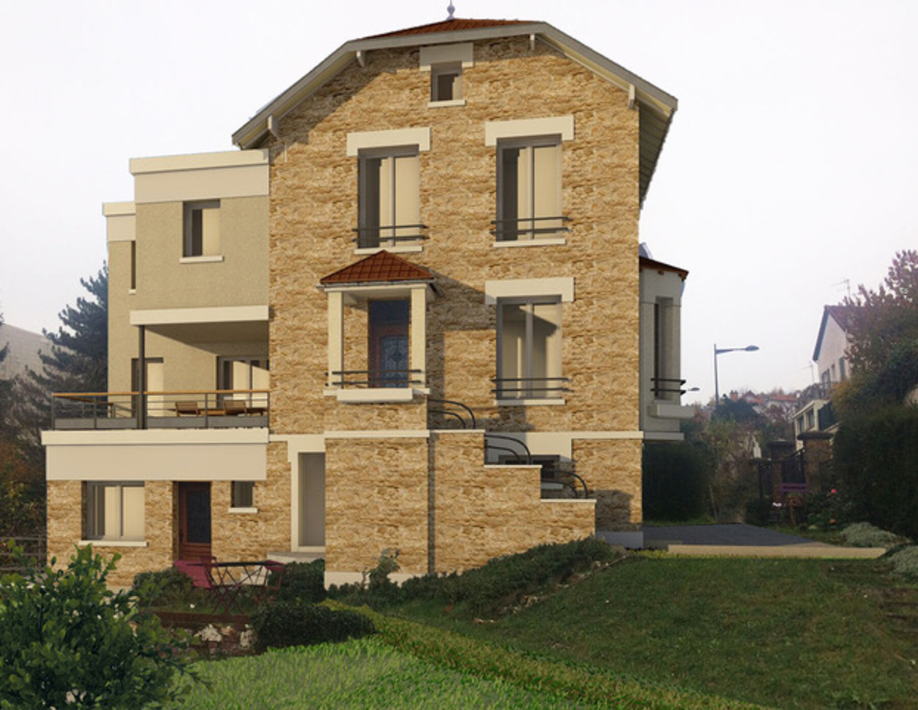 Extension - Maison individuelle par un architecte Archidvisor