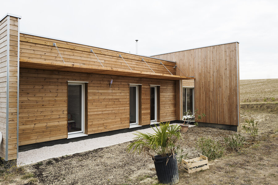 Projet Maison individuelle BOIS Basse énergie réalisé par un architecte Archidvisor