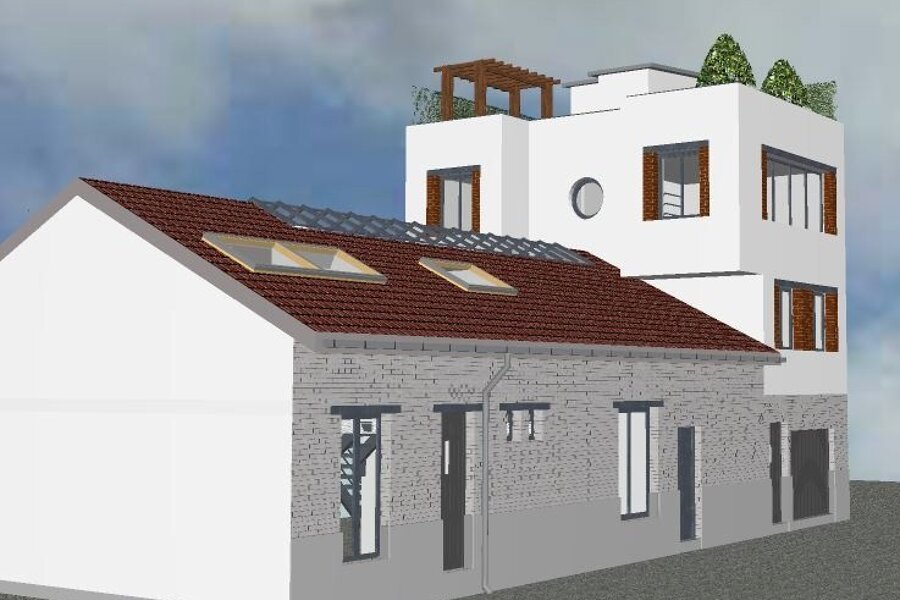 Projet Création d'un appartement indépendant au-dessus d'une maison de ville réalisé par un architecte Archidvisor