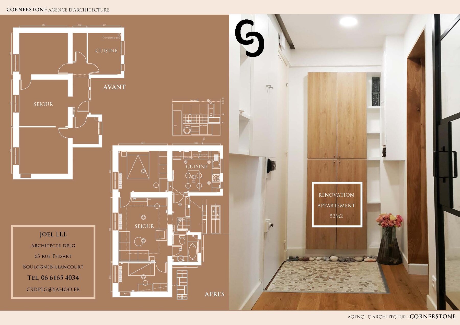 Rénovation - Appartement par un architecte Archidvisor