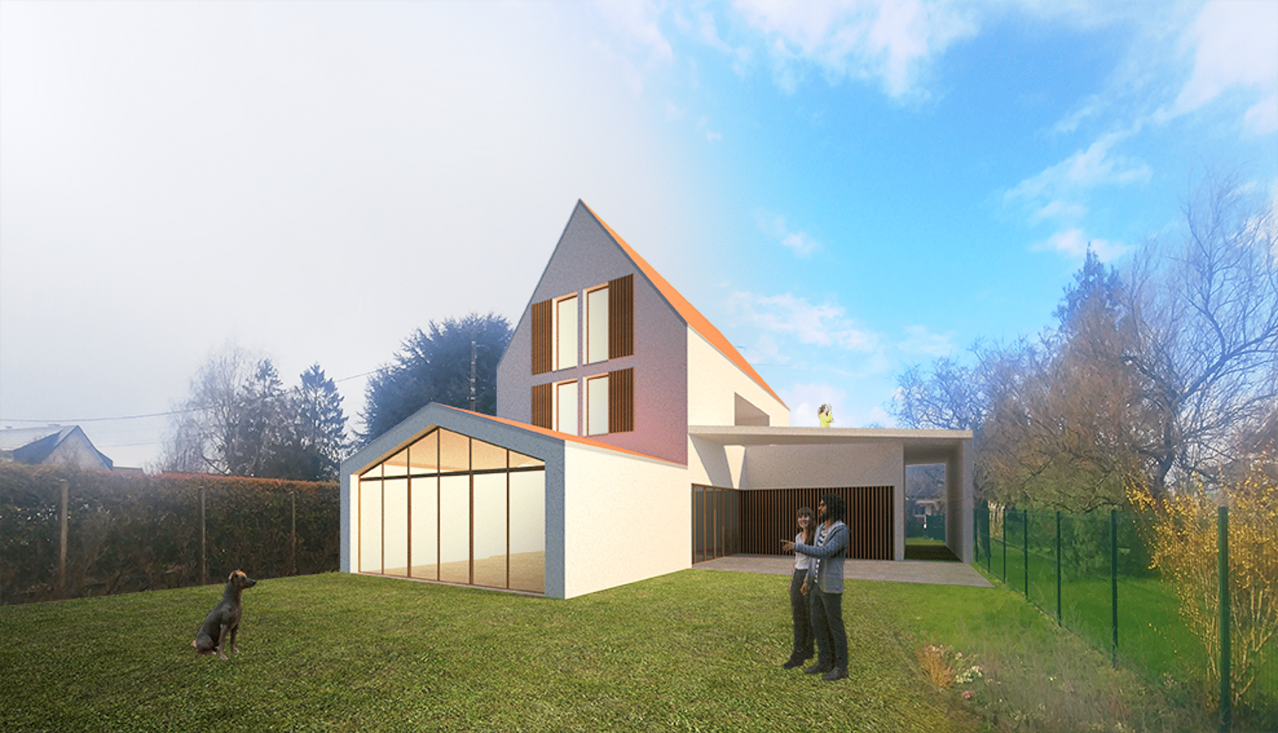 Construction neuve - Maison individuelle par un architecte Archidvisor